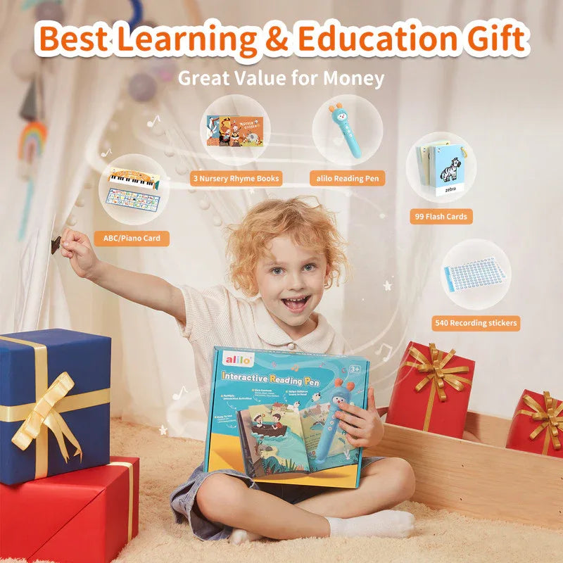 Alilo Early Educational Reading and Talking Pen Set - Mekamart Australia
