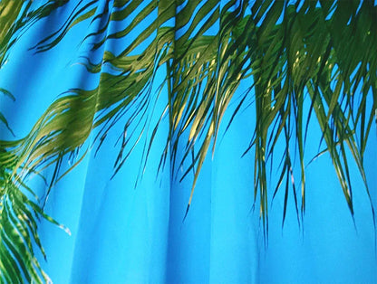 Sea View 3D Printing Blockout Curtains 260x213cm PINCH PLEAT Fabric Seascape - Mekamart Australia