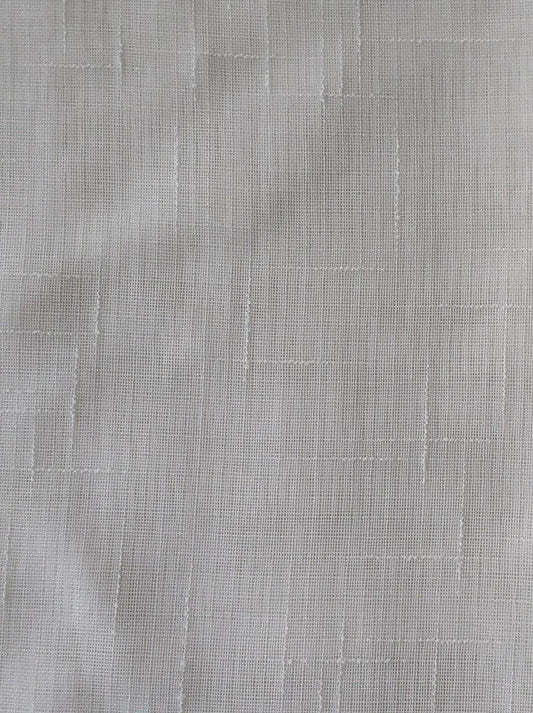 2 Sheer Voile Curtains 530cm wide 230cm long + 30 Hooks New - Mekamart Australia