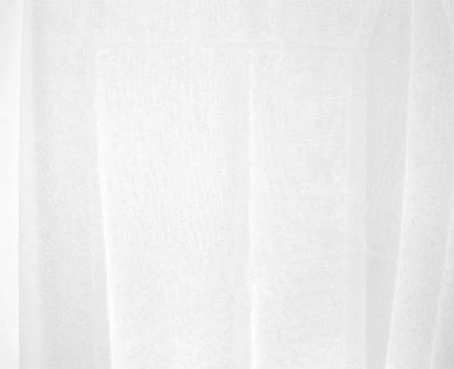 2 Long drop Sheer Voile Curtains 580cm wide 270cm long+30 Hooks Pinch Pleat New - Mekamart Australia