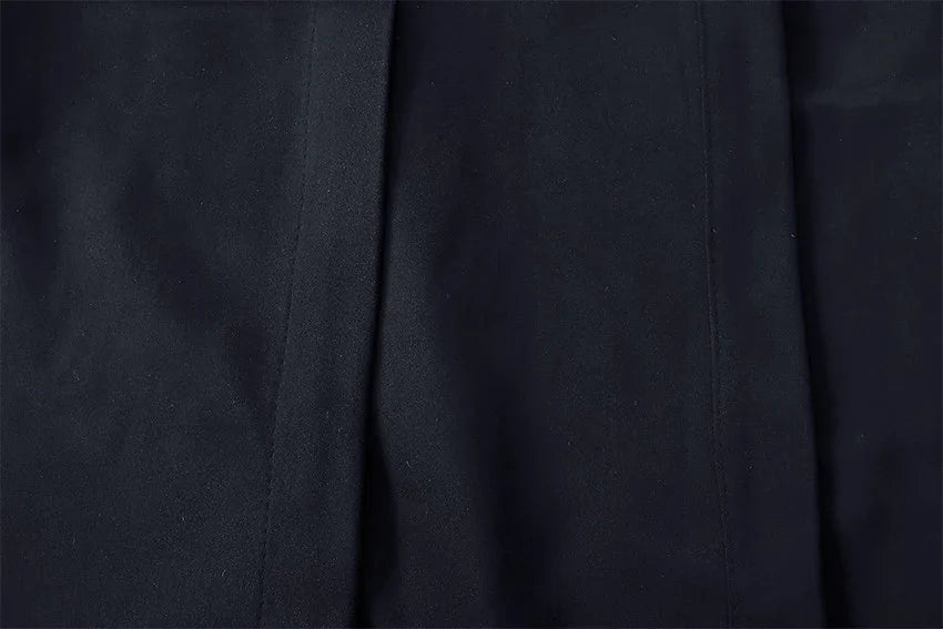Blockout Curtains 540x230cm PINCH PLEAT Blackout High Level Fabric Black w/Hook - Mekamart Australia