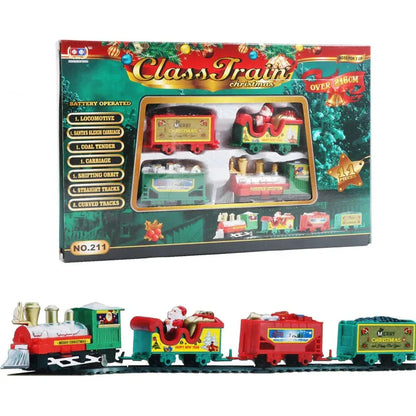 Realistic Christmas Electric Train Set - Mekamart Australia