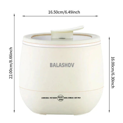 NNEOBA 1.8L Multifunctional Electric Mini Rice Cooker - Mekamart Australia