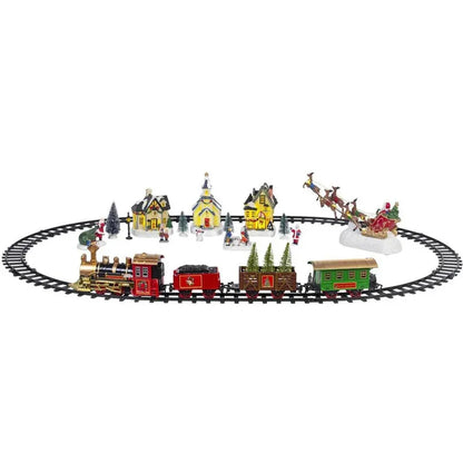 NNEOBA Christmas Village Train Set - Mekamart Australia
