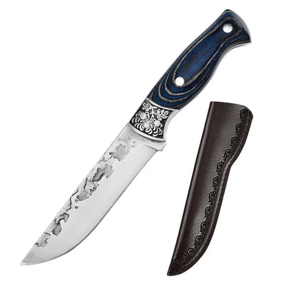 NNEOBA Forged Cleaver Kitchen Chef Knife - With Cover (2pcs) - Mekamart Australia