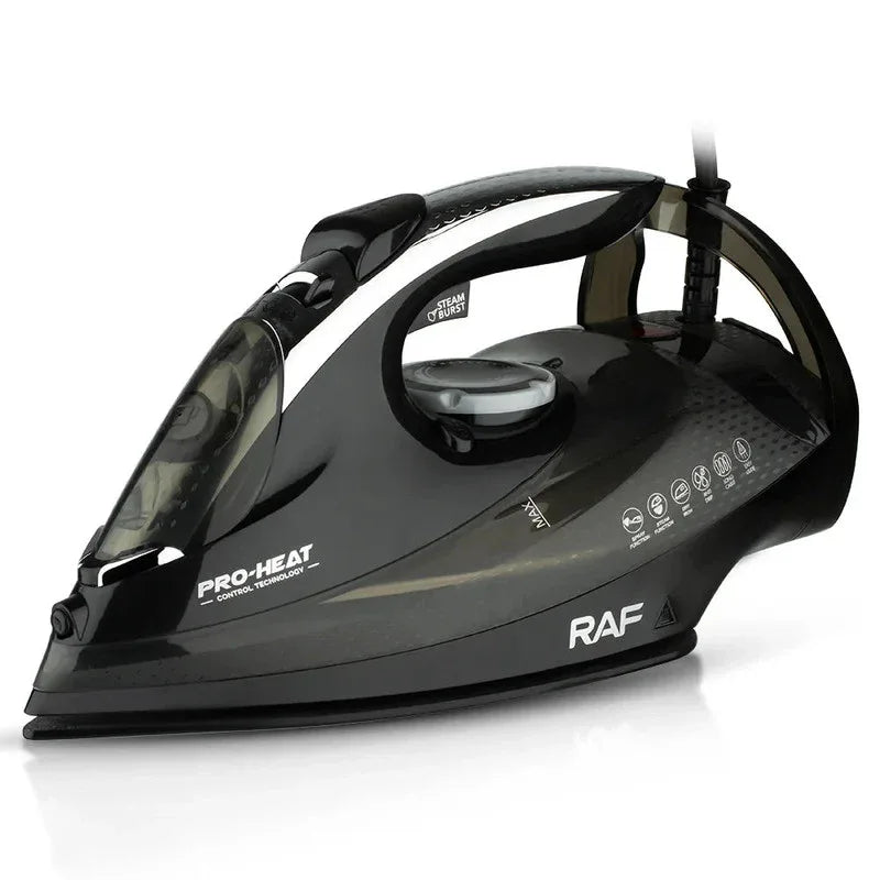 2200W Professional Steam Iron with Ceramic Soleplate - Mekamart Australia