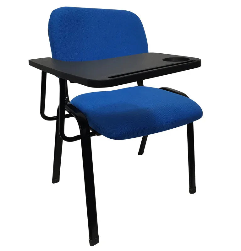 NNECN Lecture Chair with Table Top for Classroom Lecture Training Conference (Set of 6-Blue) - Mekamart Australia