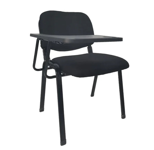 NNECN Lecture Chair with Table Top for Classroom Lecture Training Conference (Set of 6-Black) - Mekamart Australia