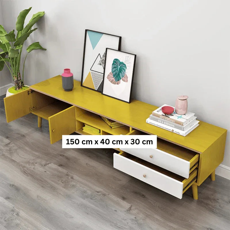 NNECN Modern TV Stand Side table & Coffee Table package for Living Room - Mekamart Australia