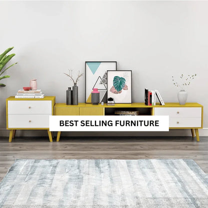 NNECN Modern TV Stand Side table & Coffee Table package for Living Room - Mekamart Australia