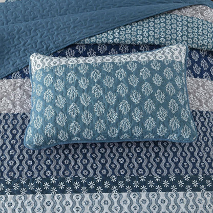 Classic Hydrangea Soft Quilted 3 Pc Bedspread & Pillow Cover Set - Mekamart Australia