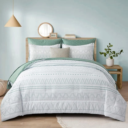 Boho Vibes Bedding Set – 3‑Piece Comforter & Pillow Covers - Mekamart Australia
