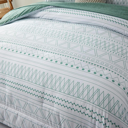 Boho Vibes Bedding Set – 3‑Piece Comforter & Pillow Covers - Mekamart Australia