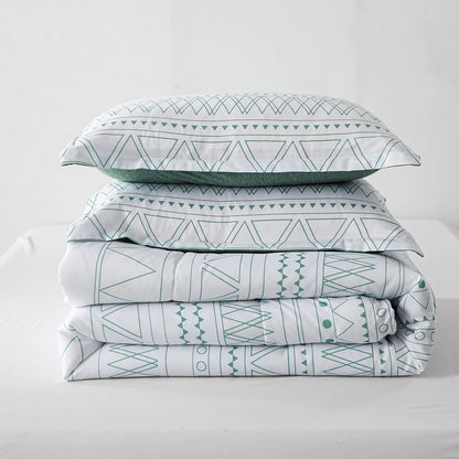 Boho Vibes Bedding Set – 3‑Piece Comforter & Pillow Covers - Mekamart Australia