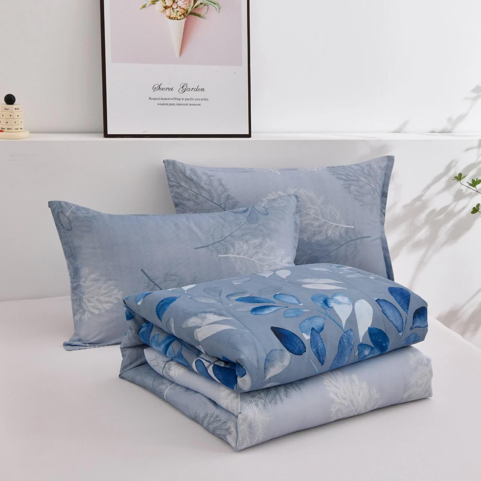 GlowUp Bedroom Comforter – 3‑Piece Insta‑Aesthetic Set - Mekamart Australia