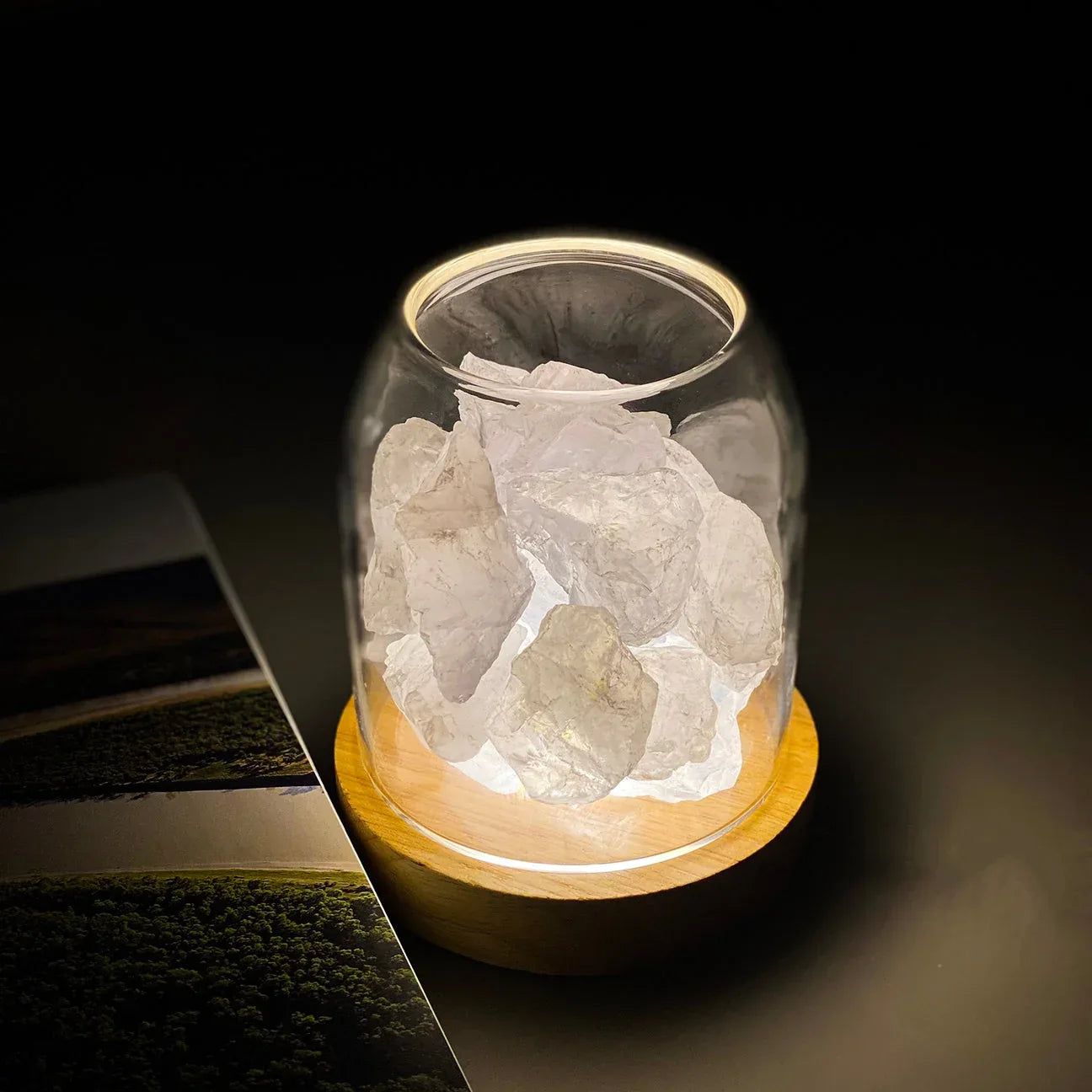 Aurora Crystal Diffuser - Clear Quartz - Mekamart Australia