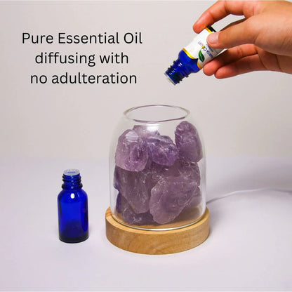 Aurora Crystal Diffuser - Amethyst - Mekamart Australia