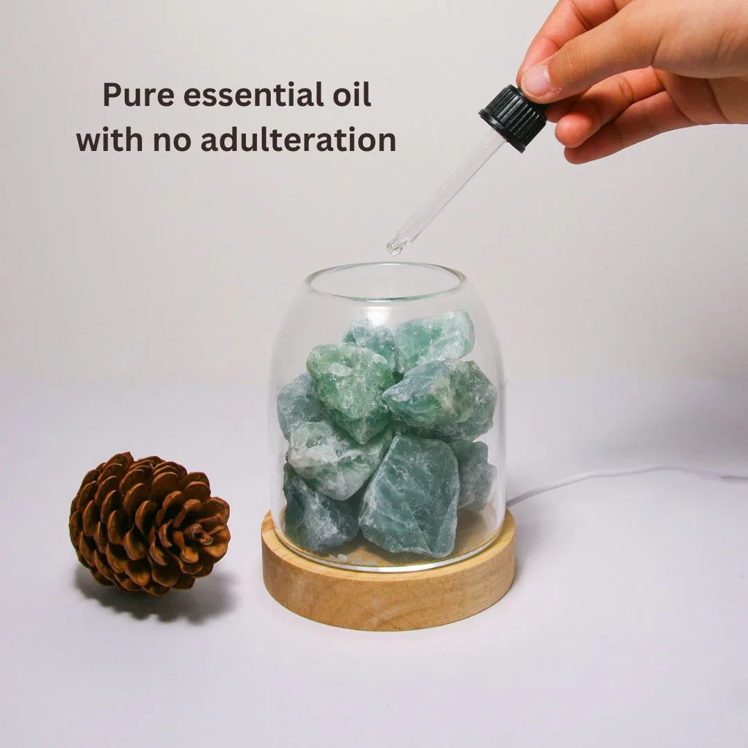 Aurora Crystal Diffuser - Green Calcite - Mekamart Australia