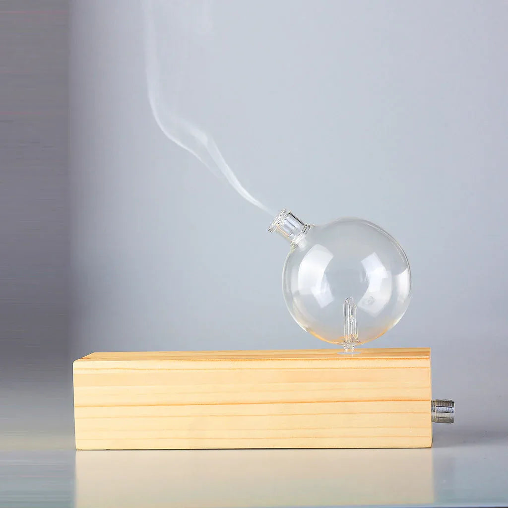 Geometry Oblong Nebuliser - Waterless Diffuser | Essential oil Burner | Aromatherapy| Home Fragrance - Mekamart Australia