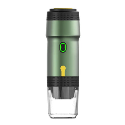 Green Portable Fully Automatic Espresso Coffee Machine - Universal 3-in-1 Capsule, Coffee Powder & Espresso Maker - Mekamart Australia