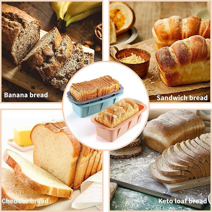 Pink 7-Piece Silicone Bakeware Set with Whisk, Spatula, Brush, Gloves, and Cake Molds for Home Baking - Mekamart Australia