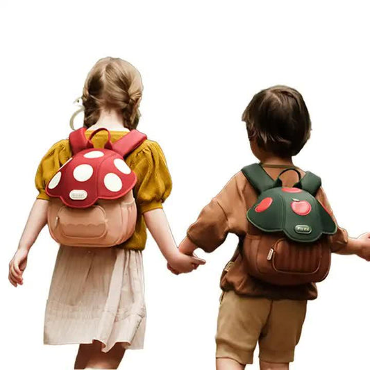 Red New Kids Cartoon Backpack – Lightweight, Personalized School Bag for Toddlers and Preschoolers – Perfect for Travel and Outdoor Adventures - Mekamart Australia