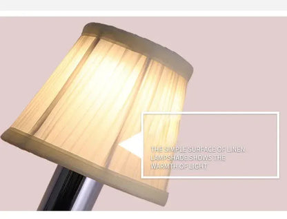 Silver Creative LED Rechargeable Table Lamp | 3 Adjustable Light Modes | Touch Control | USB Charging | Modern Atmosphere Light for Bar, Restaurant, Cafe, and Home Decor - Mekamart Australia