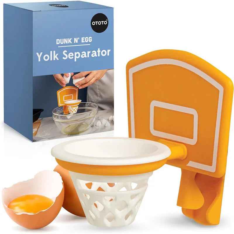 Dunk N’ Egg - Fun and Innovative Basketball-Themed Egg Yolk Separator for Your Kitchen - Mekamart Australia