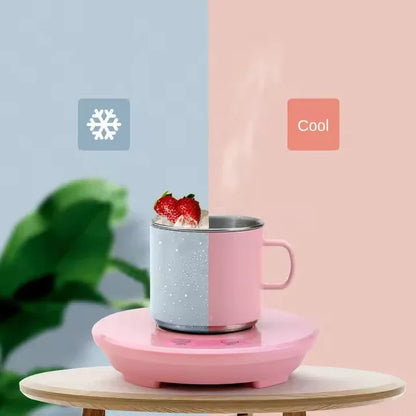 Green Multifunctional Cooling and Heating Cup with Mug - 10W Rapid Temperature Adjustment - Mekamart Australia