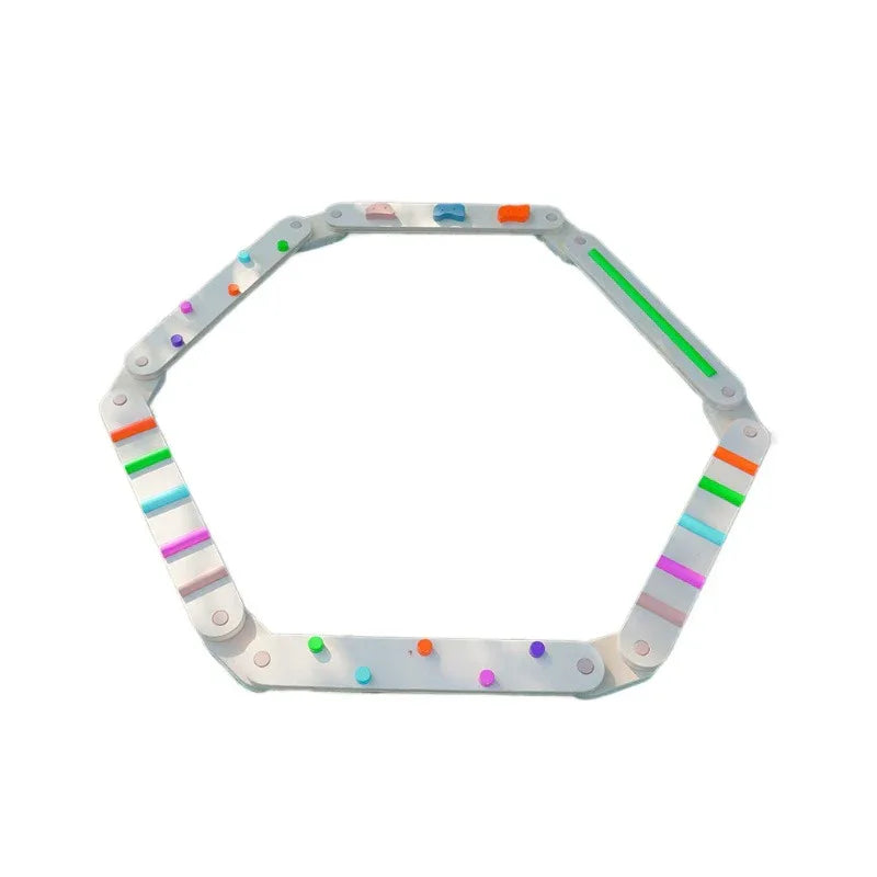 Wooden Sensory Balance Beam Set for Kids - Indoor and Outdoor Balance Training - Mekamart Australia