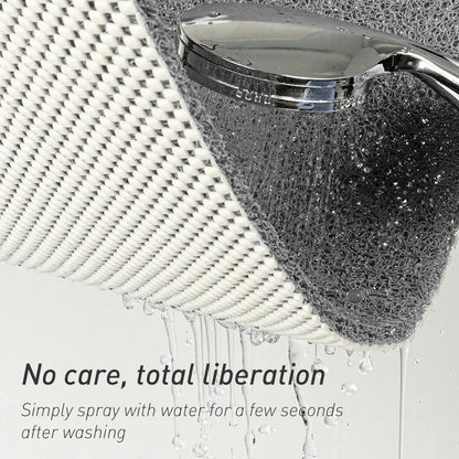 Brown Non-Slip Loofah-Style Bathroom Mat - Quick-Dry and Soft 40*60cm - Mekamart Australia