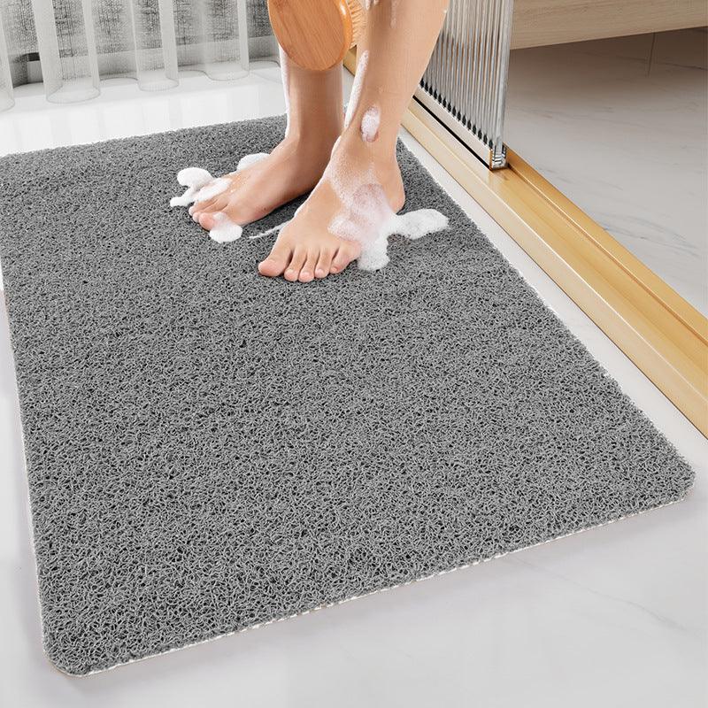 Brown Non-Slip Loofah-Style Bathroom Mat - Quick-Dry and Soft 40*60cm - Mekamart Australia