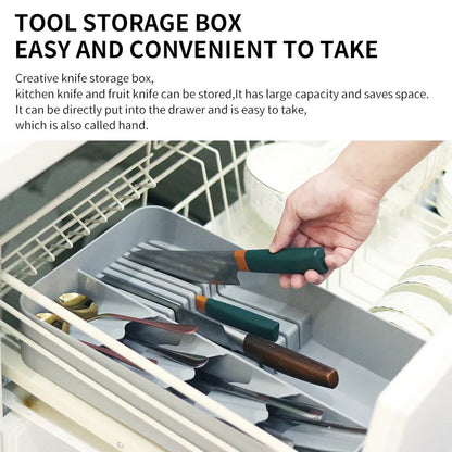 Kitchen Tableware Rack - Non-Punching Installation, Gray - Mekamart Australia