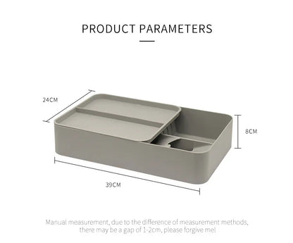 Kitchen Tableware Rack - Non-Punching Installation, Gray - Mekamart Australia
