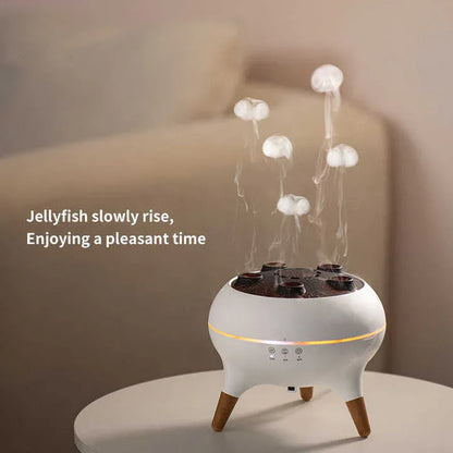 Dynamic Jellyfish Aroma Diffuser with Timer, Ambient Lighting, and Adjustable Mist Modes - Mekamart Australia