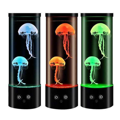 LED Jellyfish Lamp - Creative Night Light for Bedroom and Children's Room - Mekamart Australia