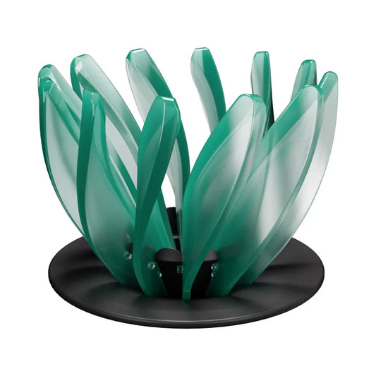 V60 Pour Over Coffee Dripper - Heat Resistant Brew Filter Cone - Green(Black Base) - Mekamart Australia