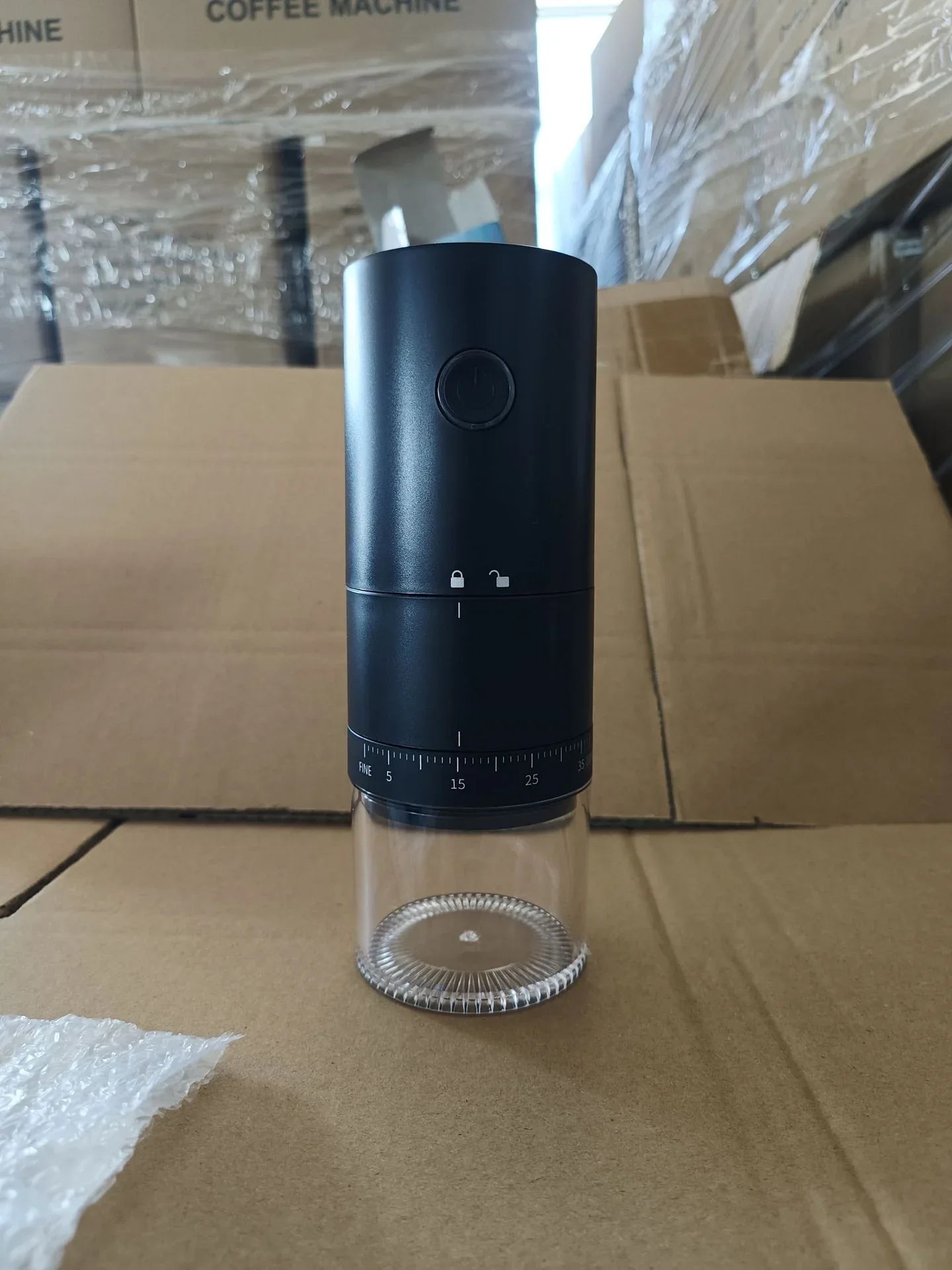 Portable Electric Coffee Grinder - 1500mAh Battery, 30-Mesh Fine Grind, USB-C Charging - Mekamart Australia