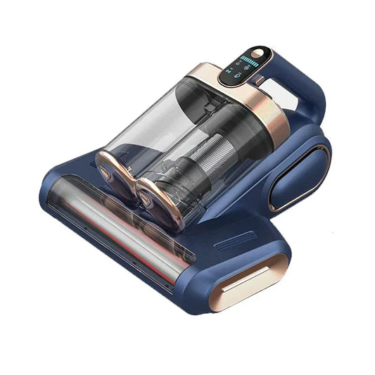 LF-LP018 Blue Cordless Mite Vacuum Cleaner with LED Display - Powerful 120W Cleaning - Mekamart Australia