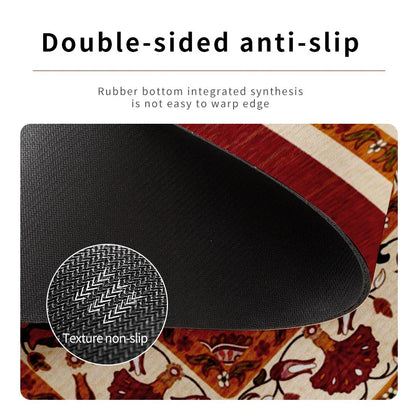 Non-Slip Diatomaceous Earth Bath Mat - Quick-Dry, Durable Toilet Rug 50x80cm - Mekamart Australia