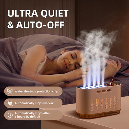 Pink Dynamic Color Changing Humidifier - Sound Control & Auto Shut-Of - Mekamart Australia