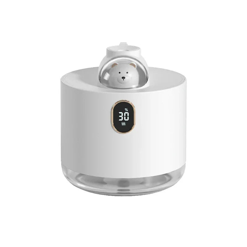 White Astronaut Humidifier with LED Night Light - Whisper Quiet for Bedroom - Mekamart Australia