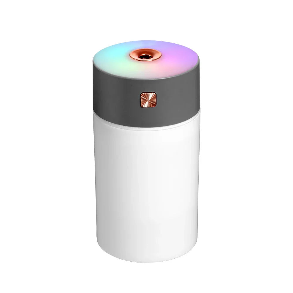 Gray 300ml USB Air Humidifier - Quiet Mini Humidifier for Bedroom, Office, Car - Mekamart Australia