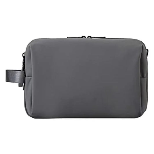 Grey Stylish Waterproof Travel Toiletry Bag Organizer - Large Capacity Shaving Kit & Makeup Case(Makeup is a prop for shooting and is not included) - Mekamart Australia