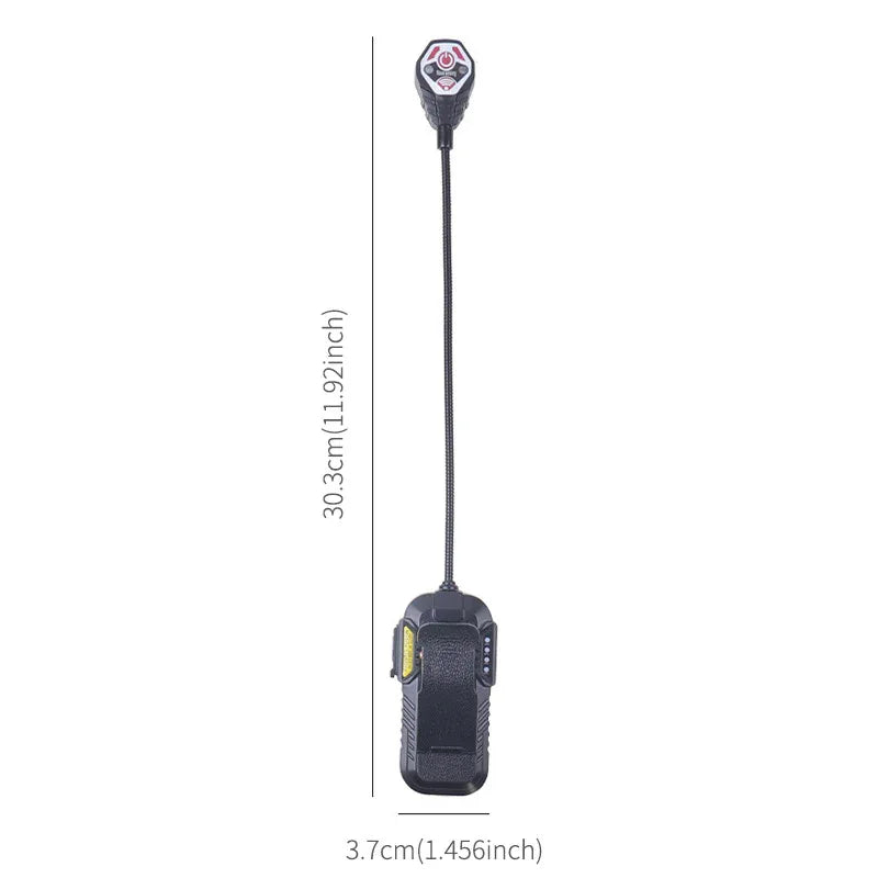 LED Sensor Clip-On Book Light - USB Rechargeable Multifunctional Work Light for Night Fishing and Reading - Mekamart Australia