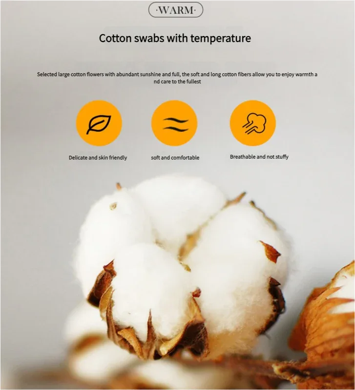 Comfortable cotton pillowcase, double-sided warm design, breathable and skin-friendly - yellow - Mekamart Australia