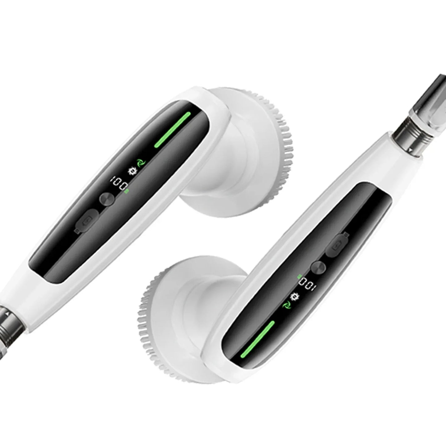 Electric Spin Scrubber with Adjustable Extension Handle & 8 Brush Heads - Smart LED Display - Mekamart Australia