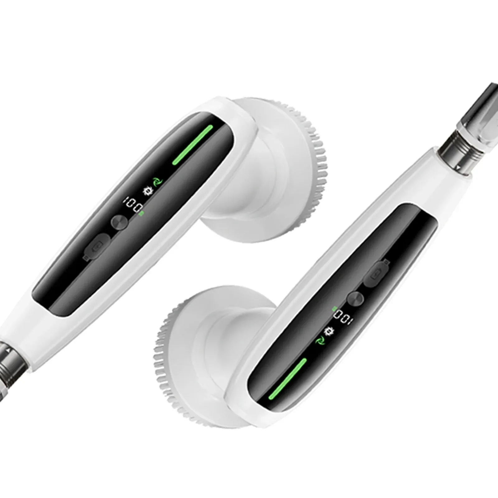 Electric Spin Scrubber with Adjustable Extension Handle & 8 Brush Heads - Smart LED Display - Mekamart Australia