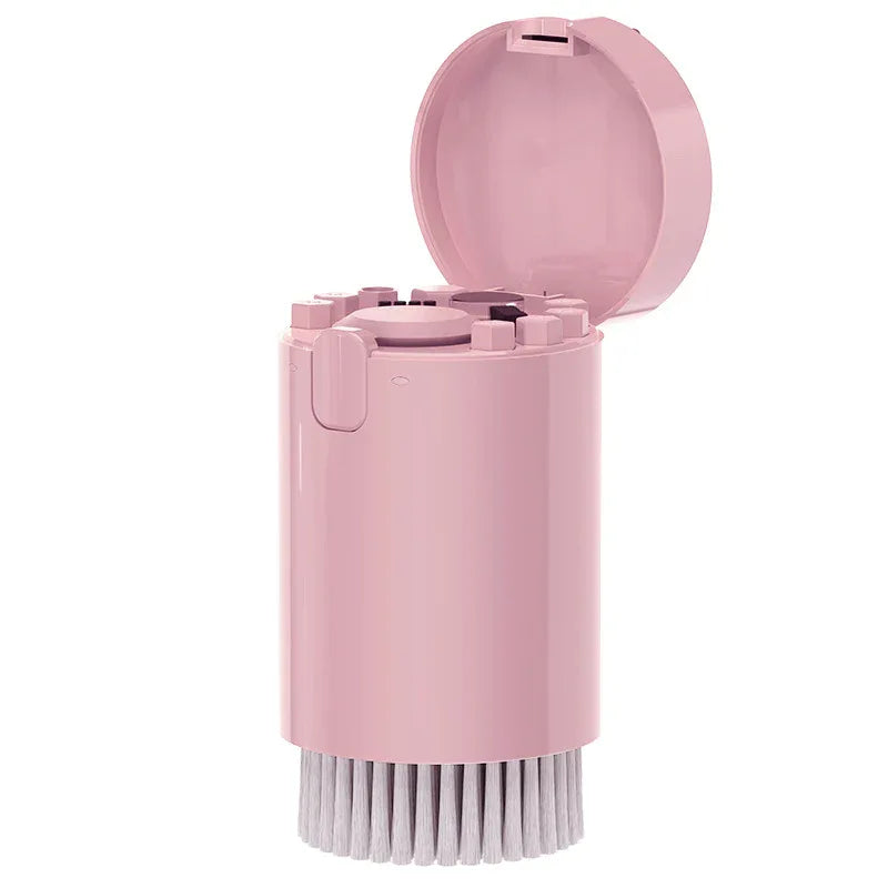 Pink 20-in-1 Electronics Cleaning Kit - Keyboard, Earphone, Camera, Laptop Cleaner Set - Mekamart Australia