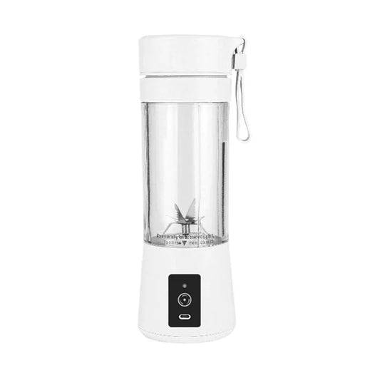 White Portable Blender USB Rechargeable - Personal Size Smoothie Maker On The Go - Mekamart Australia